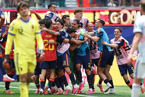 بهدف ميرينو الحاسم.. إسبانيا تعادل رقمها القياسي التهديفي في كأس العالم